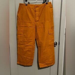 Bright Orange Cargo Pants
